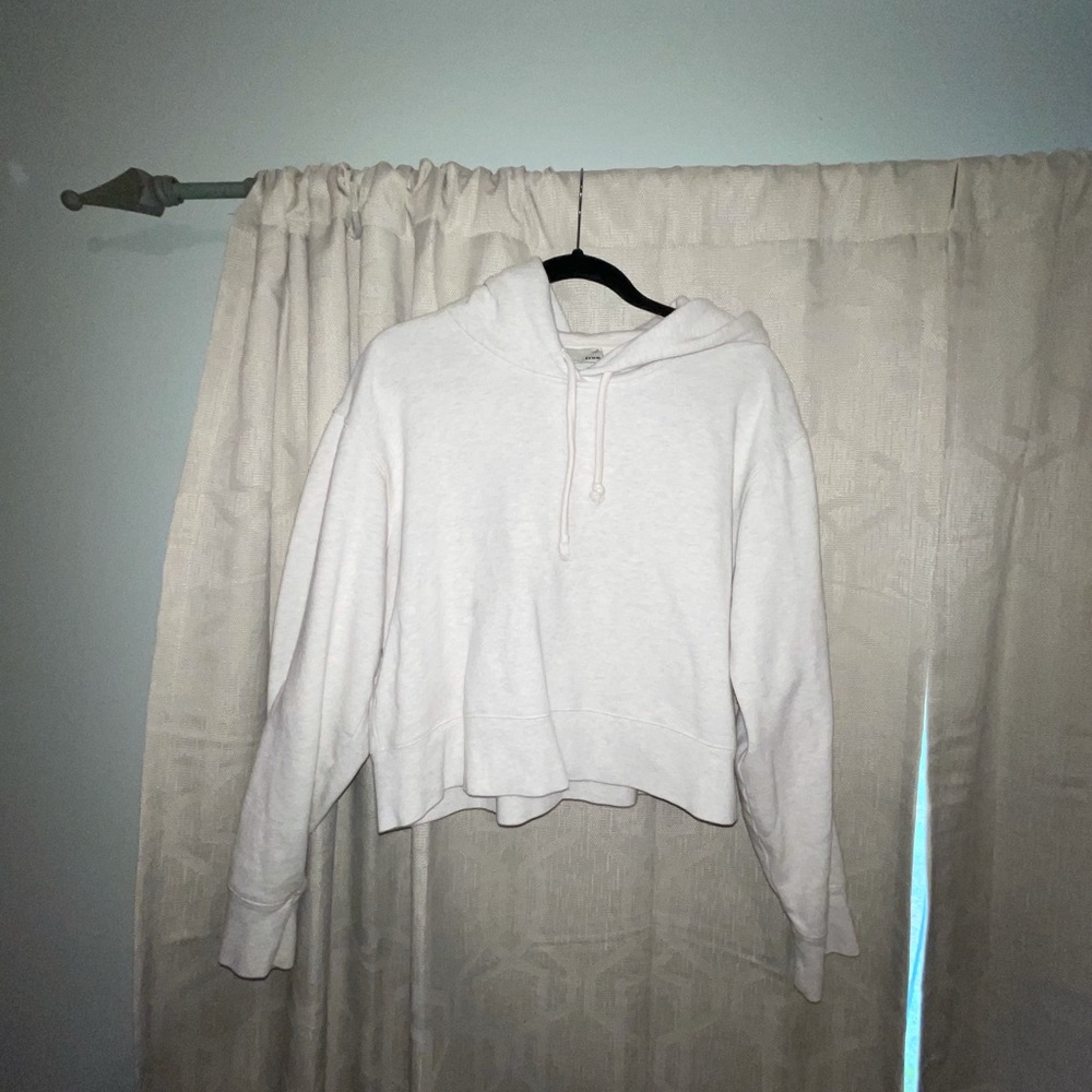 Aritzia oversized cropped hoodie